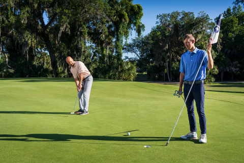 Golfers at Palmetto Dunes