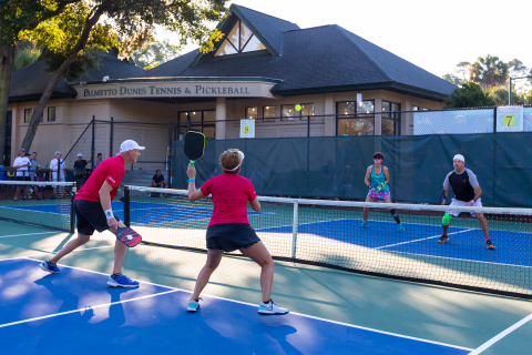 Pickleball at Palmetto Dunes